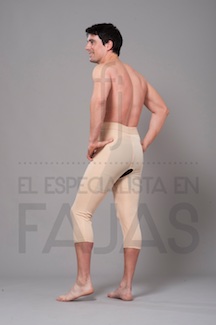 Calza para lipoaspiraci&oacute;n, desde la cintura hasta rodilla.